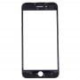 Outer Glass Lens מסך קדמי עם מסגרת Bezel מסך LCD הקדמי עבור iPhone 7 פלוס (שחורה)