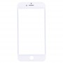 Outer Glass Lens מסך קדמי עם מסגרת Bezel מסך LCD הקדמי עבור iPhone 7 פלוס (לבנה)