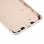5 ב 1 לאייפון 7 פלוס (לחצן Power Control Back Cover + כרטיס מגש + כרך מפתח + + מתג השתקה ויברטור מפתח) כיסוי והשיכון העצרת מלאה (זהב)