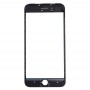 Outer Glass Lens מסך קדמי עם מסגרת Bezel מסך LCD הקדמי עבור iPhone 7 פלוס (שחורה)