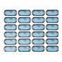 100 PCS עבור iPhone 7 רפידות פלוס חזרה מצלמת מכסים נגד אבק ספוג קצף
