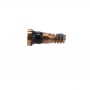 10 PCS עבור iPhone 7 ו 7 פלוס ברגי נמל טעינה (זהב)