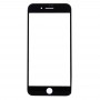Outer Glass Lens המסך הקדמי עבור iPhone פלוס 7 (שחור)