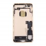 עבור iPhone 7 חזרה סוללת פלוס עצרת כיסוי עם כרטיס מגש (זהב)