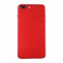 עבור iPhone 7 חזרה סוללת פלוס עצרת כיסוי עם כרטיס מגש (אדום)