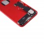 עבור iPhone 7 חזרה סוללת פלוס עצרת כיסוי עם כרטיס מגש (אדום)