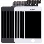 5pcs השחור + 5 לבן PCS מסך LCD ו Digitizer מלא עצרת עם מצלמה קדמית עבור iPhone 5S