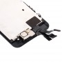 5pcs השחור + 5 לבן PCS מסך LCD ו Digitizer מלא עצרת עם מצלמה קדמית עבור iPhone 5S