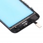 לוח מגע עם מסגרת Bezel מסך LCD הקדמי ו OCA ברור אופטי דבק iPhone 5S (שחור)