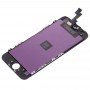 מסך LCD ו Digitizer מלא עצרת עבור iPhone 5S (שחור)