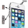 3 ב 1 עבור iPhone 5S (Power המקורי המקורי השתק + + Volume המקורי) קיט לחצן. חומר סגסוגת (כסף)