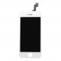 עצרת Digitizer (Frame + LCD המקורי + Touch Panel) עבור iPhone 5S (לבנה)