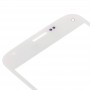 Outer Glass Lens מסך קדמי עבור מיני גלקסי S5 (לבנה)