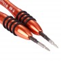 Poso PS-106 8 ב 1 Kit כלי Open תיקון מברג עבור 6 iPhone - SE - 5S ו 5C ו 5 - 4s ו 4