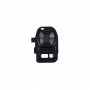 10 PCS אחורי מצלמה עדשה כיסוי + פנס Bracker עבור גלקסי S7 - G930 (שחור)
