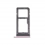 SIM Card מגש + מיקרו SD מגש עבור גלקסי S8 (ורוד)