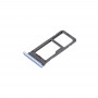 SIM Card מגש + מיקרו SD מגש עבור גלקסי S8 (כחול)