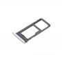 SIM Card מגש + מיקרו SD מגש עבור גלקסי S8 (כסף)
