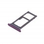 SIM ו Micro SD כרטיס מגש עבור גלקסי S9 + - S9 (סגול)