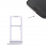 SIM Card מגש - Micro SD כרטיס מגש 2 עבור גלקסי S7 (לבן)
