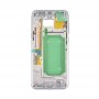Bezel מסגרת התיכון עבור גלקסי S8 + - G9550 - G955F - G955A (כסף)