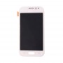 תצוגת LCD מקורית + לוח מגע עבור גלקסי J1 אייס - J110 (לבנה)