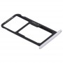 SIM Card מגש + כרטיס SIM מגש - Micro SD כרטיס עבור לייט P9 Huawei (כסף)