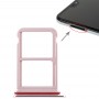 SIM Card מגש + כרטיס SIM מגש עבור Huawei P20 Pro (ורוד)