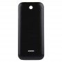 צבע פלסטיק מוצק סוללה חזרה כיסוי עבור Nokia 225 (שחור)