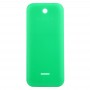 צבע פלסטיק מוצק סוללה חזרה כיסוי עבור Nokia 225 (ירוק)