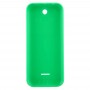 צבע פלסטיק מוצק סוללה חזרה כיסוי עבור Nokia 225 (ירוק)