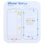 ברגים זיכרון מגנטי Mat עבור XR iPhone ו iPhone XS ו iPhone XS מקס ו iPhone X ו 8 ו 8 פלוס ו 7 ו 7 פלוס ו 6s פלוס ו 6s ו 6 ו 6 פלוס. גודל: 17.8cm x 15.9cm