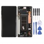 מסך LCD ו Digitizer מלא עצרת עם מסגרת עבור גלקסי Note9 - N960A - N960F - N960V - N960T - N960U (שחור)