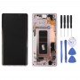 מסך LCD ו Digitizer מלאה העצרת עם מסגרת עבור גלקסי Note9 - N960A - N960F - N960V - N960T - N960U (ורוד)