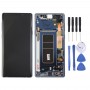 מסך LCD ו Digitizer מלא עצרת עם מסגרת עבור גלקסי Note9 - N960A - N960F - N960V - N960T - N960U (כחול)