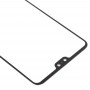 מסך קדמי עדשת זכוכית חיצונית עבור Huawei P20 Pro (שחורה)