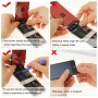 5pcs שחור + 5 מסך LCD PCS לבן Digitizer מלא עצרת עבור 7 iPhone (5 שחור + 5 לבן)