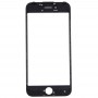 Outer Glass Lens המסך הקדמי עם מסגרת Bezel מסך LCD קדמי עבור 7 iPhone (שחור)
