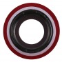 Bezel מצלמה חזרה עם עדשת כיסוי עבור 8 iPhone (אדום)