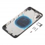 חזרה שיכון כיסוי עם מראה חיקוי של iXS עבור iPhone X