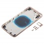 חזרה שיכון כיסוי עם מראה חיקוי של iXS עבור iPhone X