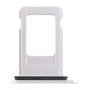 SIM Card מגש עבור XR iPhone (כרטיס SIM יחיד) (לבן)