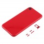חזרה שיכון כיסוי עם מצלמת עדשה ו SIM Card מגש ו סייד מפתחות עבור XR iPhone (אדום)