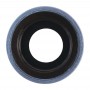 Bezel מצלמה חזרה עם עדשה כיסוי עבור XR iPhone (כחול)