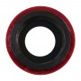 Bezel מצלמה חזרה עם עדשת כיסוי עבור XR iPhone (אדום)