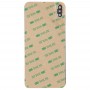 חזרה סוללה כיסוי עם חזרה מצלמה Bezel ו עדשה ו דבק iPhone XS מקס (שחור)