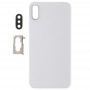 חזרה סוללה כיסוי עם חזרה מצלמה Bezel ו עדשה ו דבק iPhone XS (לבן)