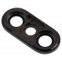 Bezel מצלמה חזרה עם עדשה כיסוי לאייפון XS - XS מקס (שחור)