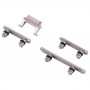 מפתחות סייד (כפתור הפעלה + Volume Button + השתק Button) עבור iPhone מקס XS - XS (לבן)