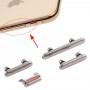 מפתחות סייד (כפתור הפעלה + Volume Button + השתק Button) עבור iPhone מקס XS - XS (לבן)